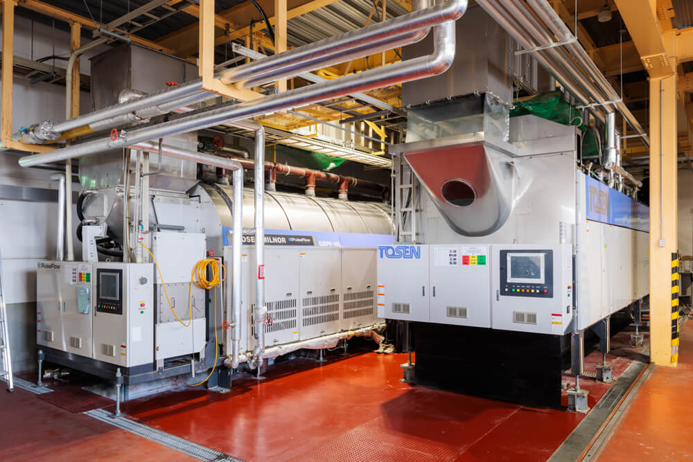 最新設備の導入